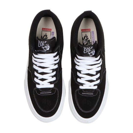 Vans Half Cab Pro Skate Black White