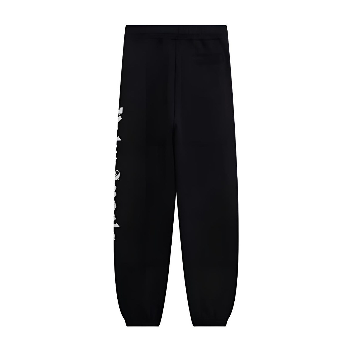 Palm Angels Logo Print Pants Black