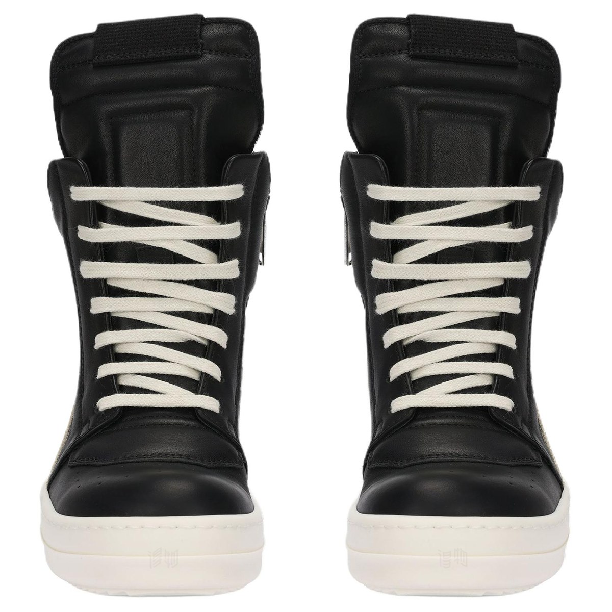 Rick Owens High Top Sneakers Black