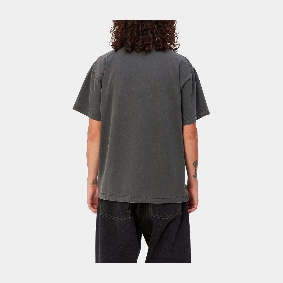 Carhartt WIP Garment-Dyed Tee Charcoal