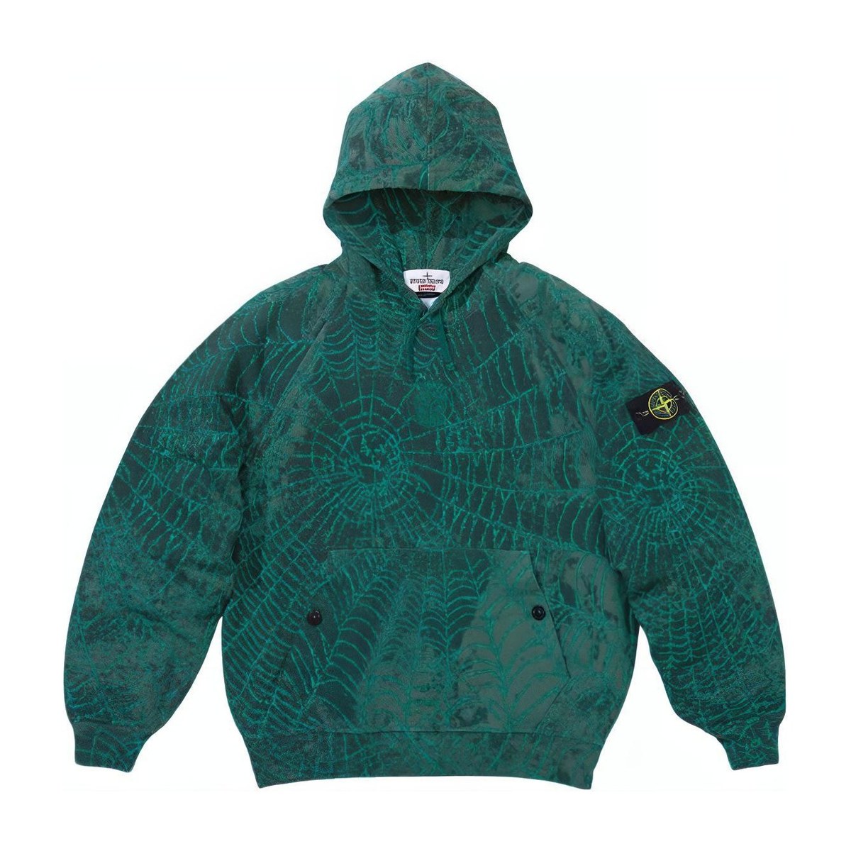 Supreme x Stone Island Hooded Sweatshirt