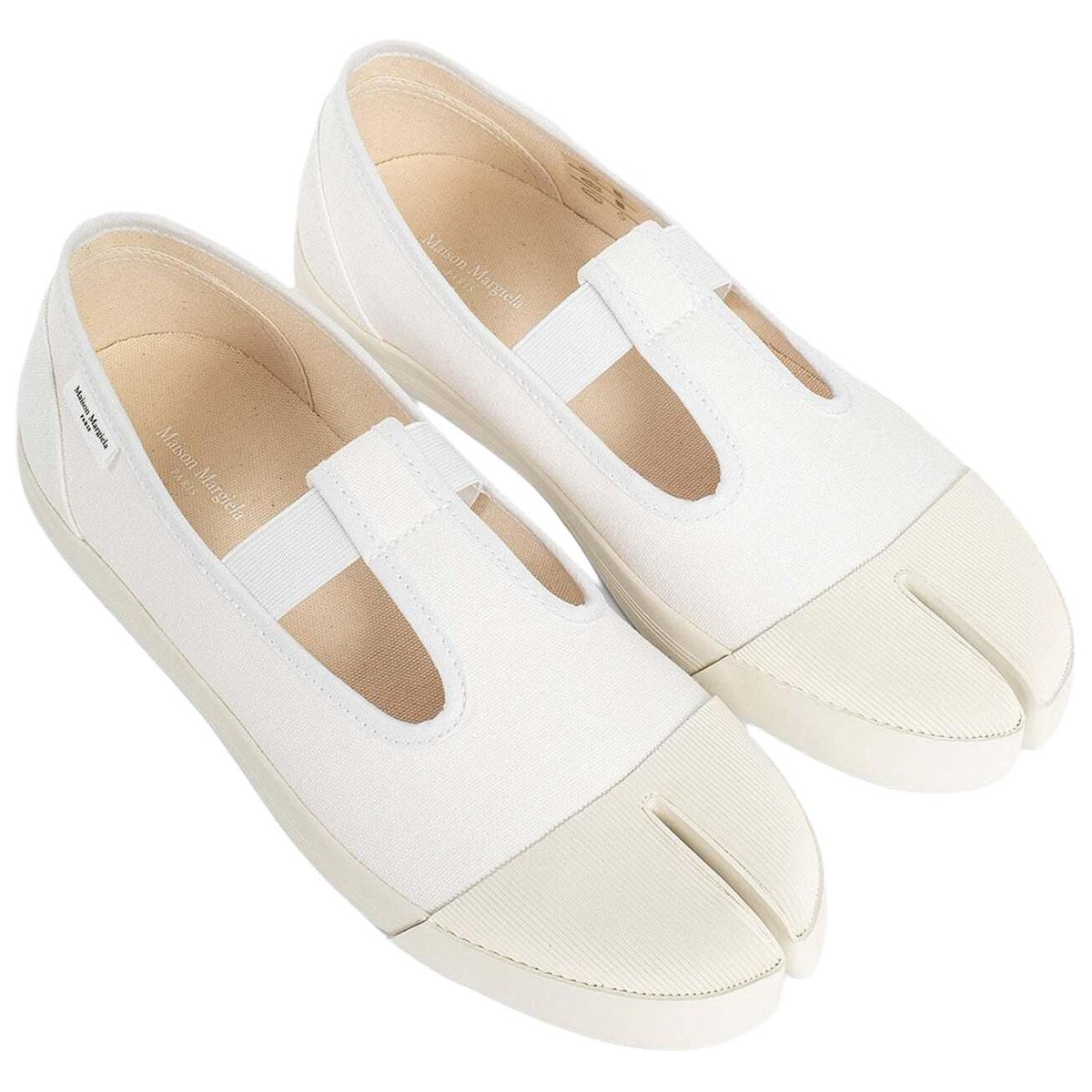 Maison Margiela Tabi Canvas Low White