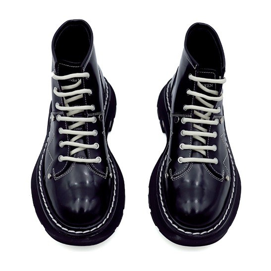 Alexander McQueen FW21 Tread Boots Black