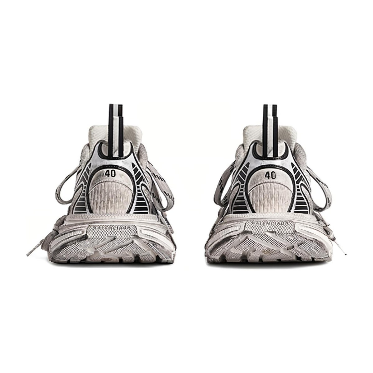 Balenciaga 3XL Grey White