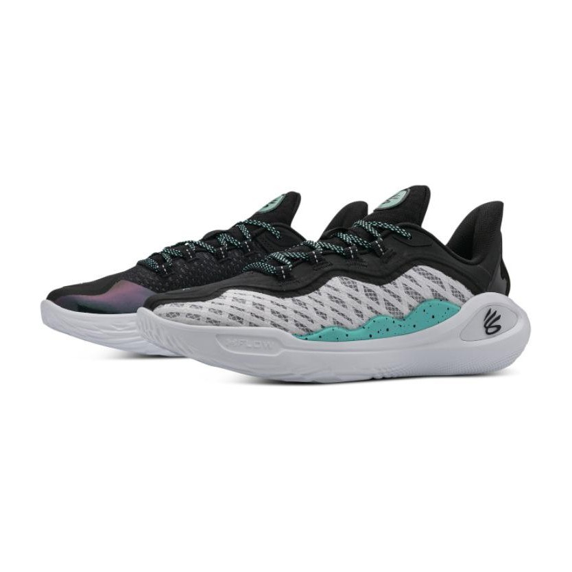 Under Armour Curry 11 White Black Blue