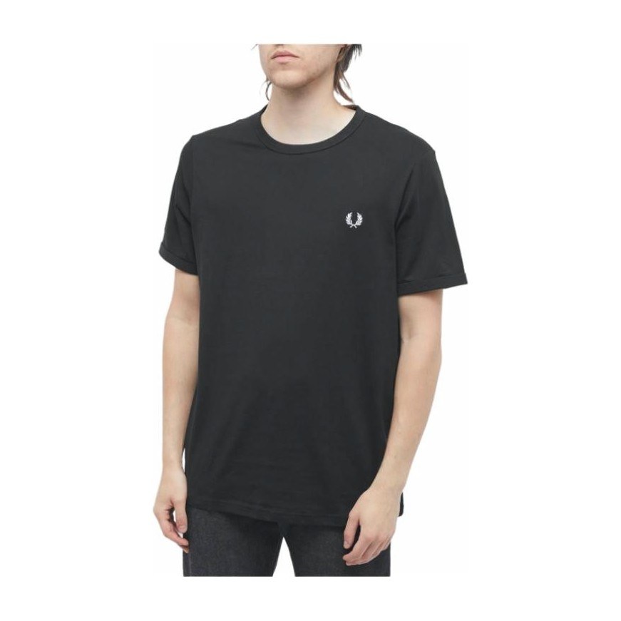 Fred Perry Logo Embroidered T-Shirt