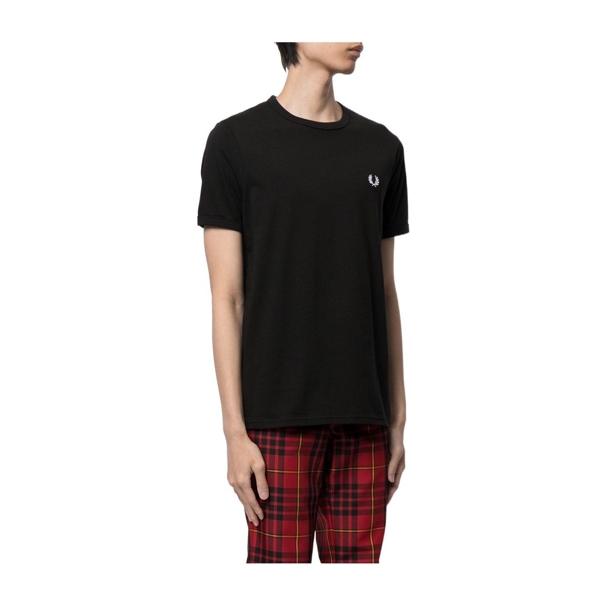 Fred Perry Logo Embroidered T-Shirt