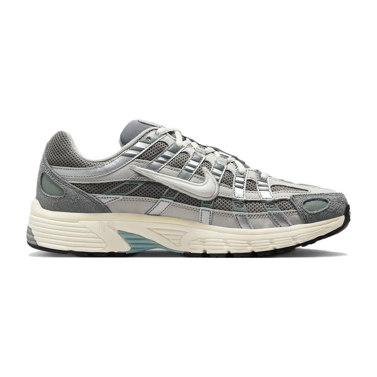 Nike P-6000 White Silver