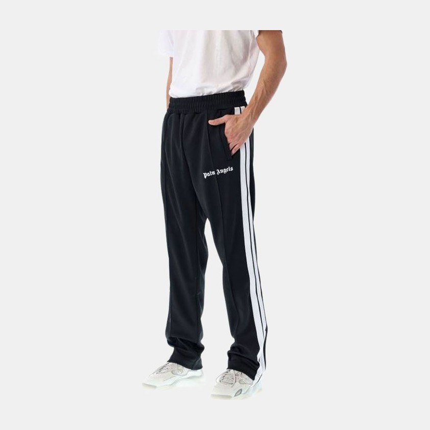 Palm Angels Logo Stripe Track Pants Black