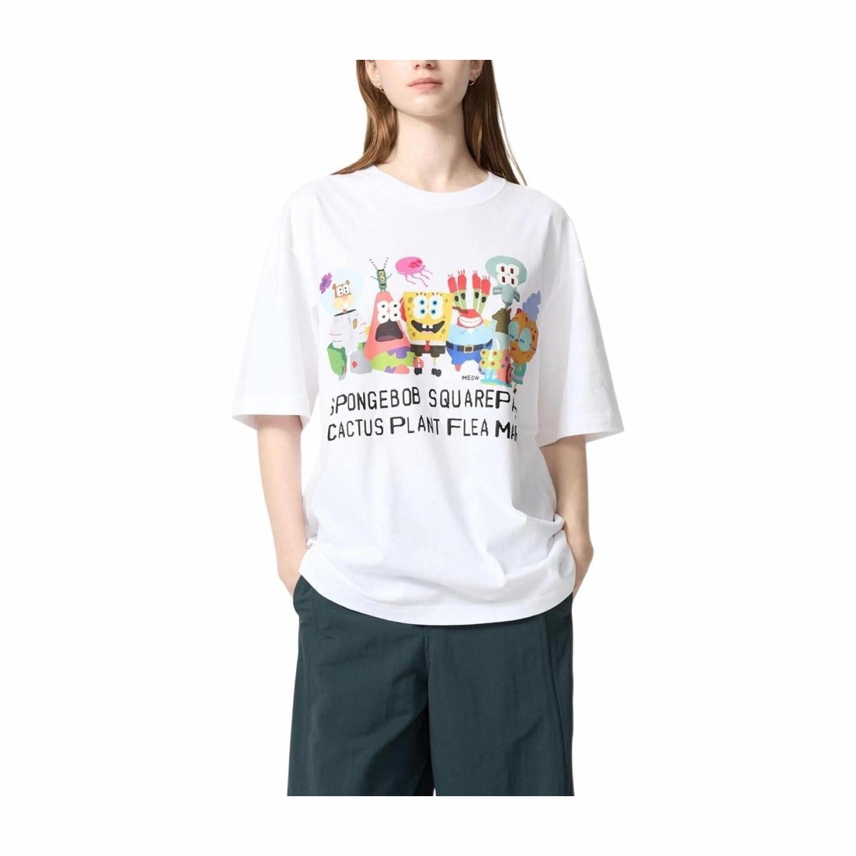 UNIQLO x CPFM x SpongeBob Tee White