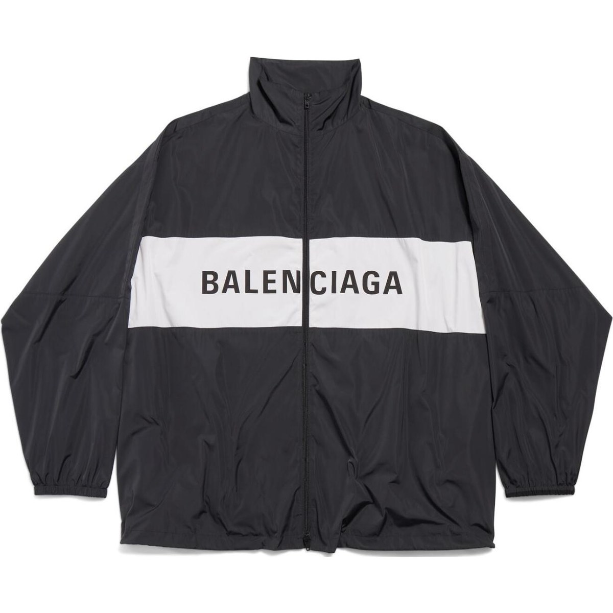 Balenciaga Zip-Up Jacket Black