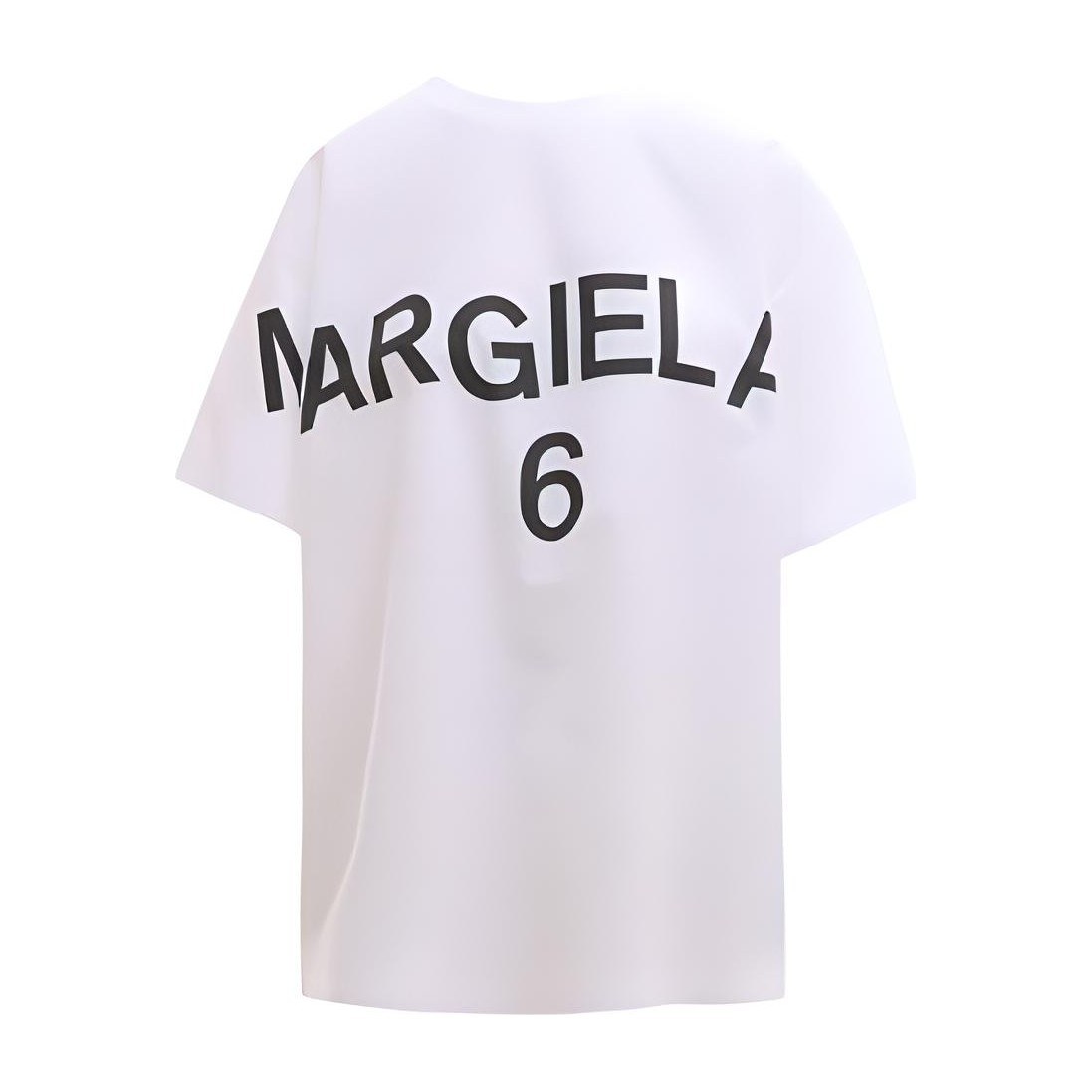MM6 Maison Margiela SS22 Printed Logo T-Shirt White