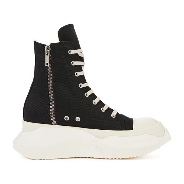 Rick Owens DRKSHDW High Top Sneakers Black White