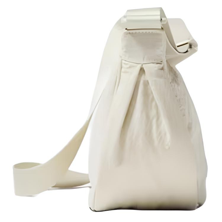 UNIQLO Nylon Dumpling Bag White