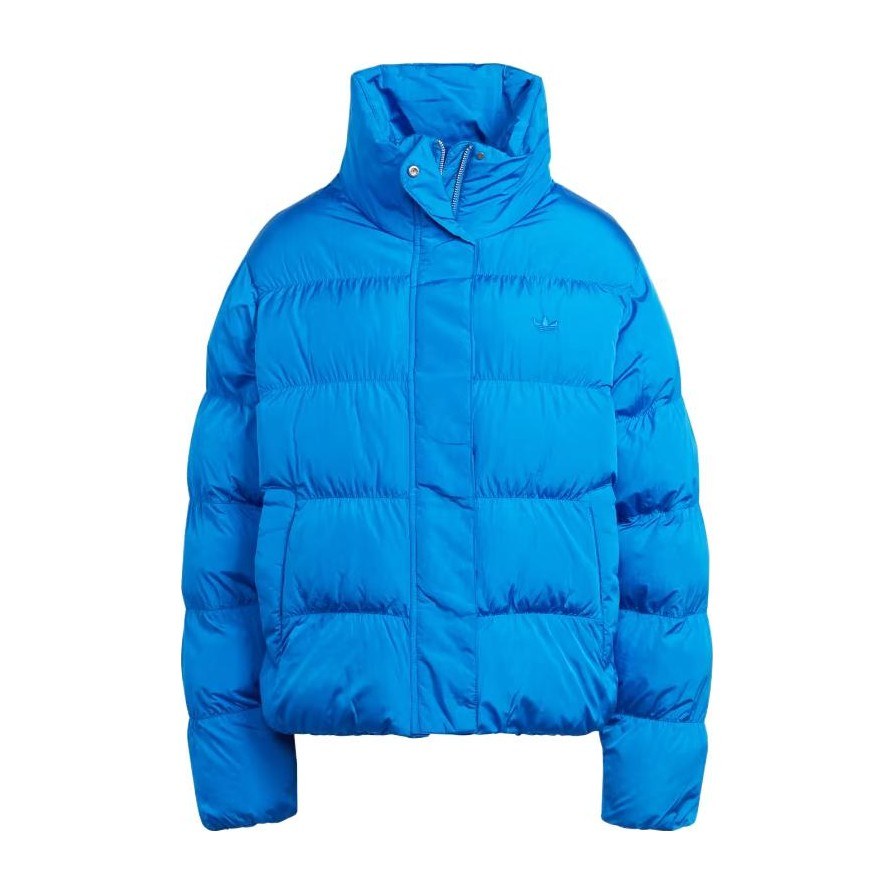 adidas Originals Short Vegan Puffer Jacket Blue