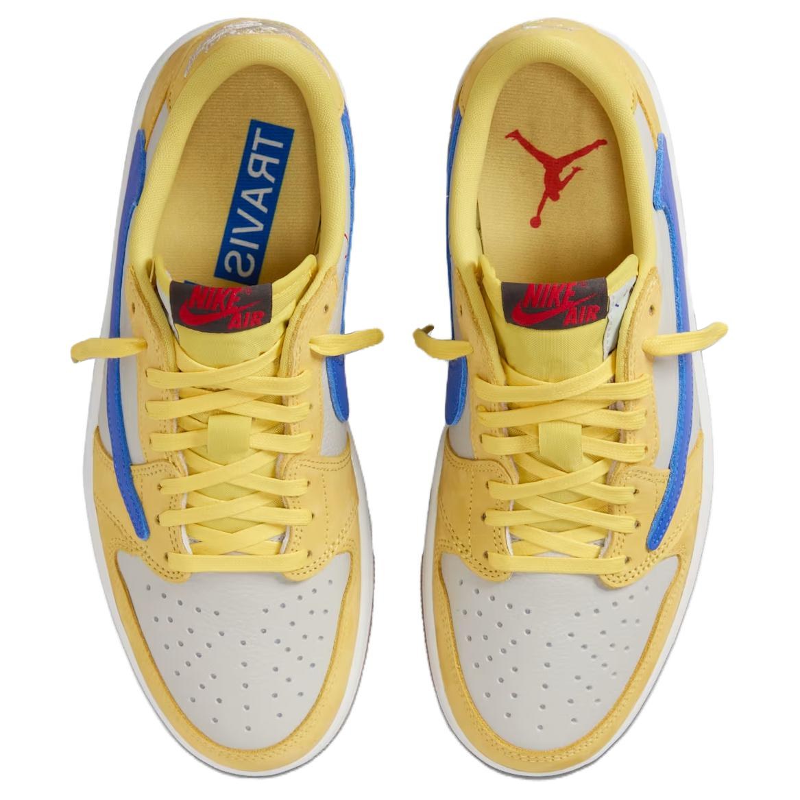 Travis Scott x Air Jordan Retro Low Yellow