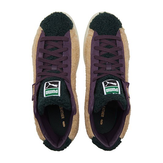 PUMA Basket Mid Brown Green