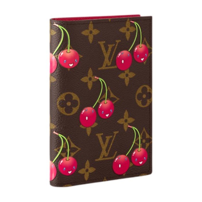 Louis Vuitton x Takashi Murakami Couv.Passeport Cherry Series
