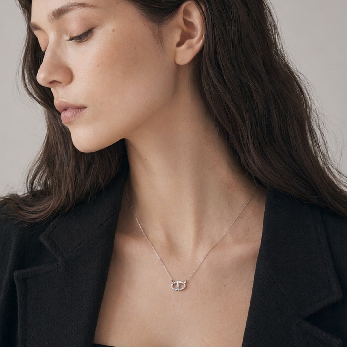 apm monaco Maille Marine Silver Necklace