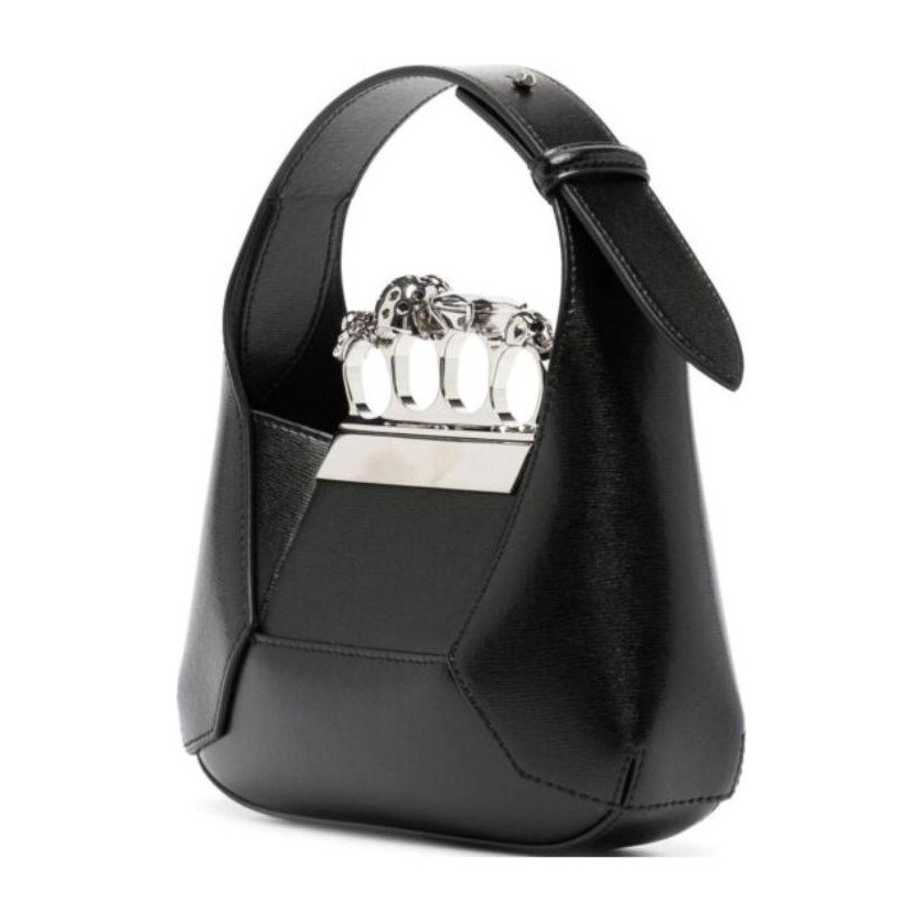 Alexander McQueen Jewelled Mini Hobo Bag