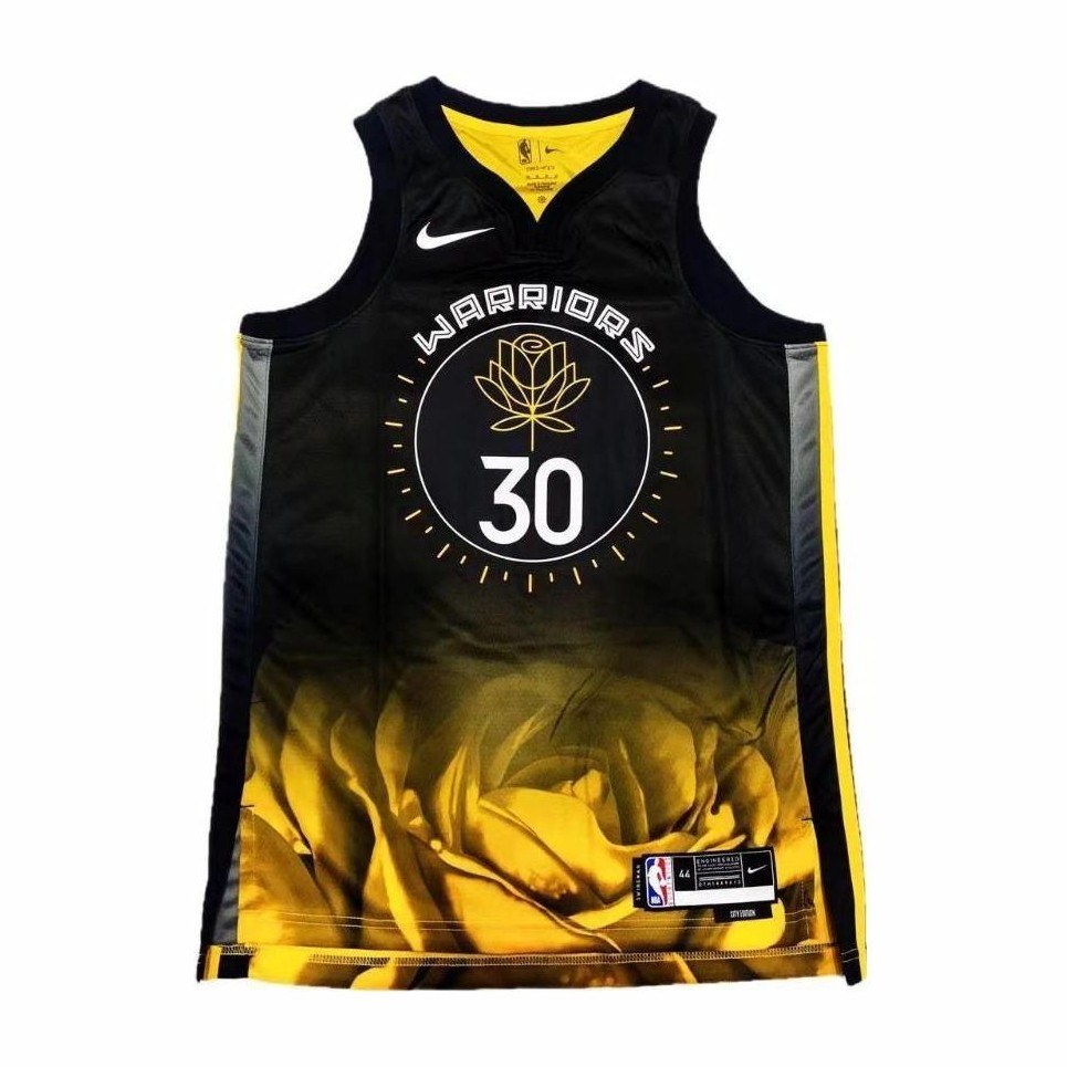 Nike NBA Warriors Curry 30 Black Gold