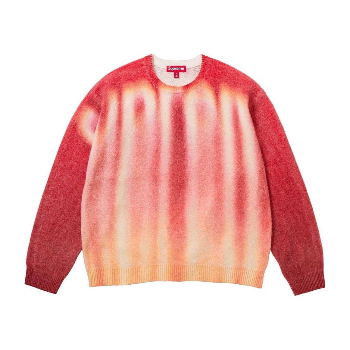 Supreme FW23 WEEK1 BLURRED LOGO SWEATER Logo