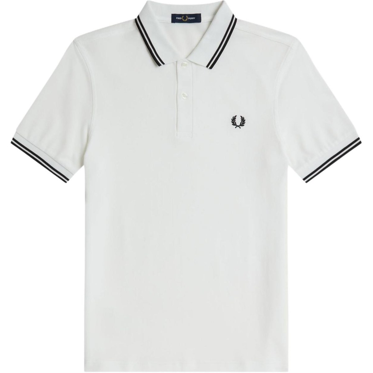 Fred Perry Polo Shirt White