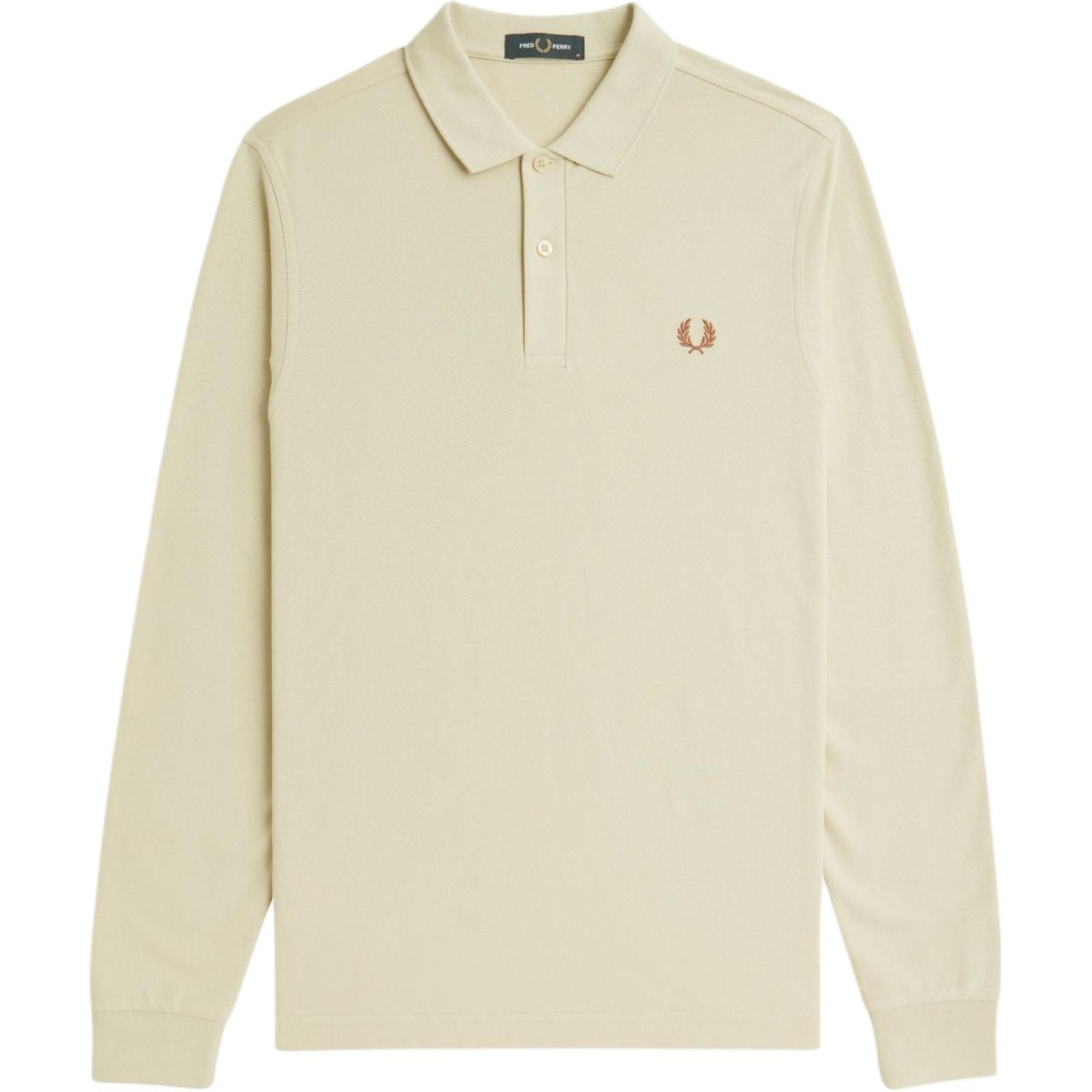 Fred Perry Polo Sweater Oatmeal