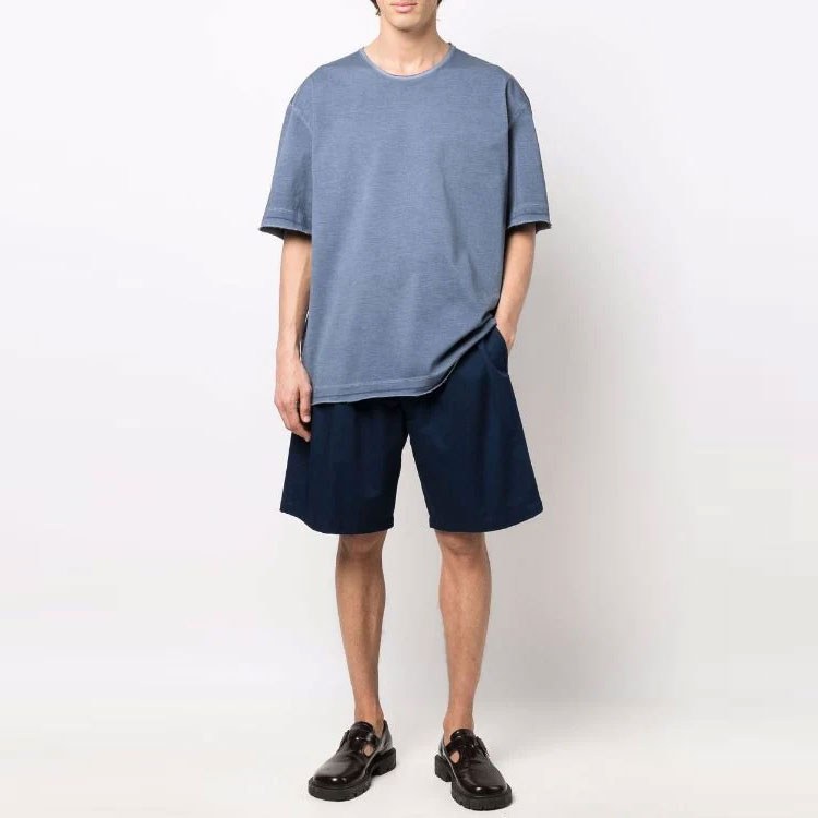 Maison Margiela SS22 Logo T-Shirt Blue