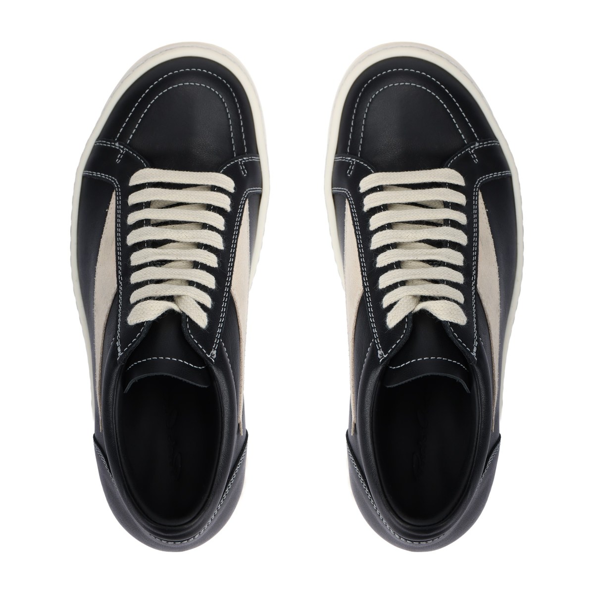 Rick Owens Low Top Sneakers Black