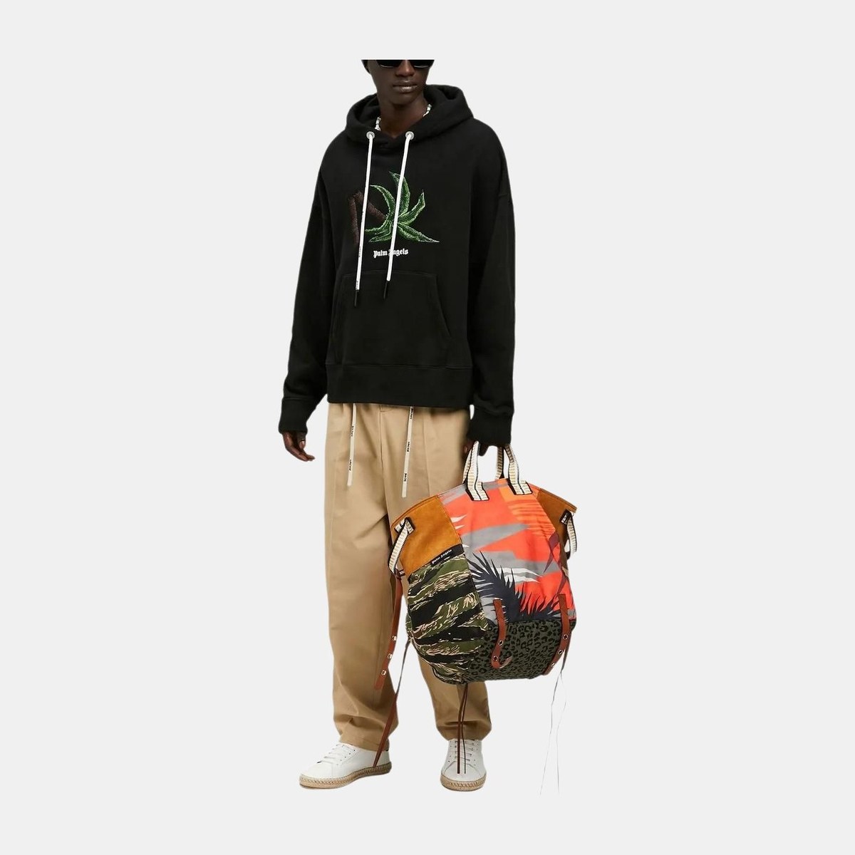 Palm Angels SS22 Hoodie Black