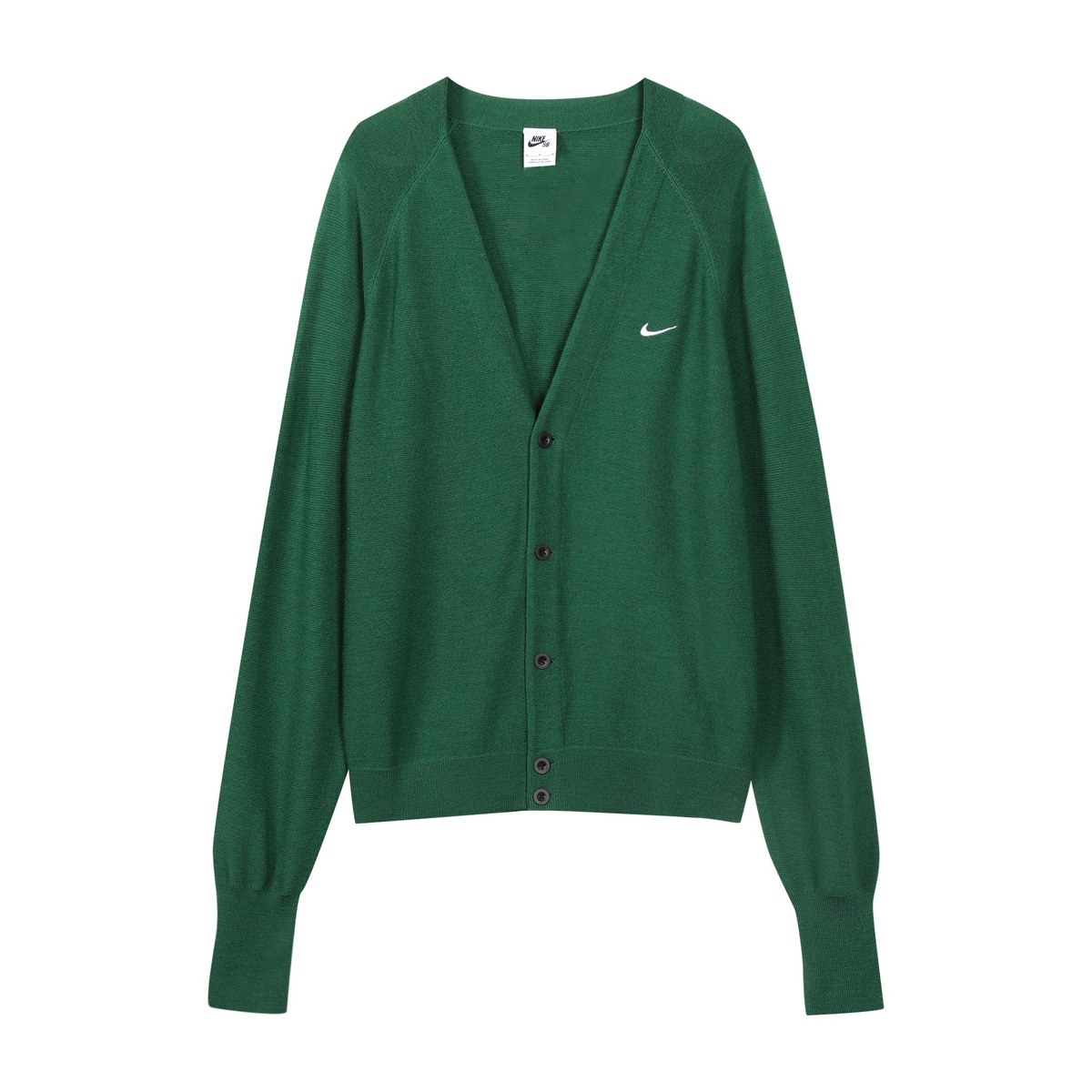 Nike V-Neck Cardigan Green
