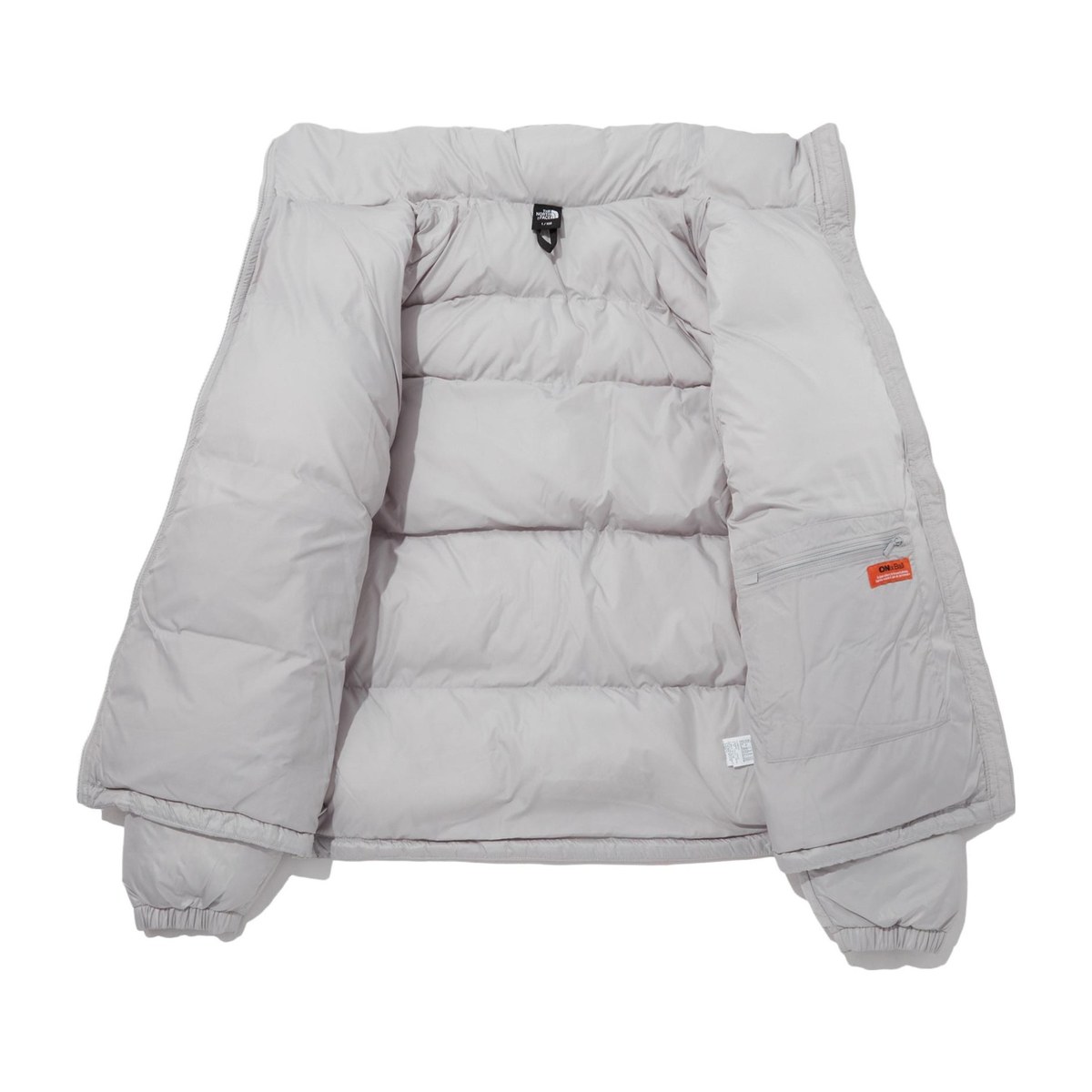 The North Face Nuptse FW23 Light Grey