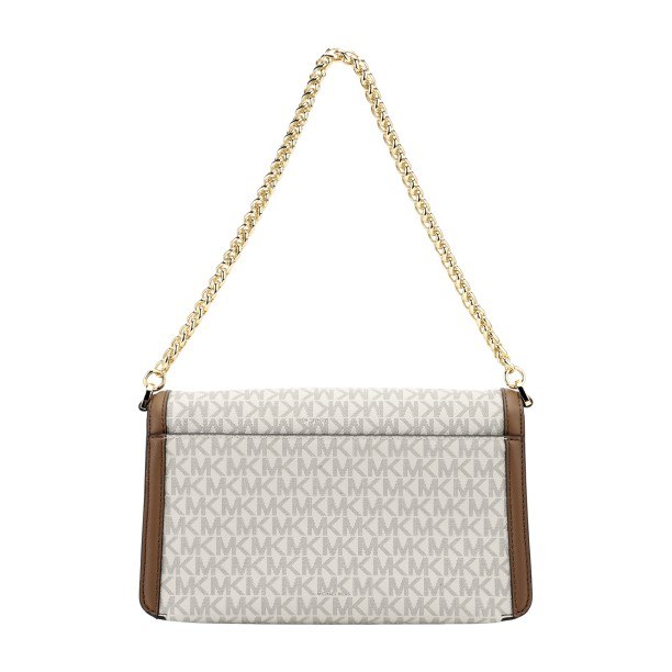 Michael Kors Sonia Vanilla White Acorn Brown