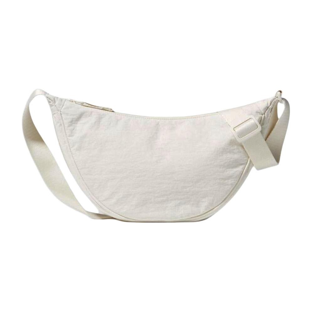 UNIQLO Nylon Dumpling Bag White