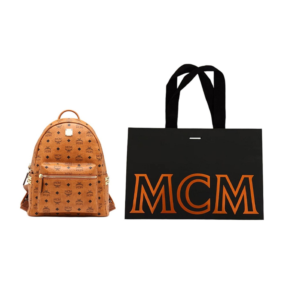 MCM Stark Visetos Backpack