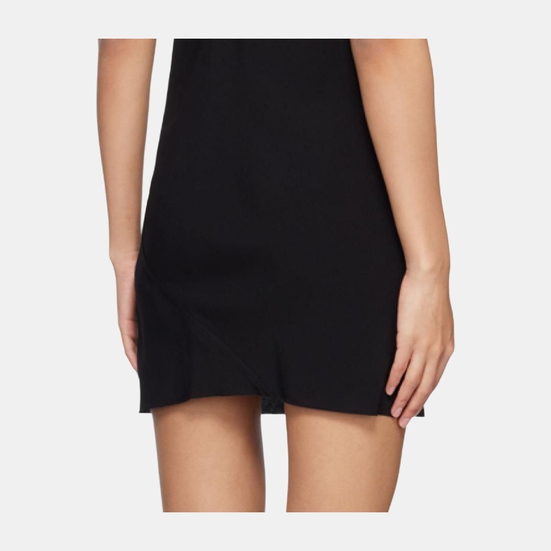 Rick Owens V-Neck Sleeveless Dress Black