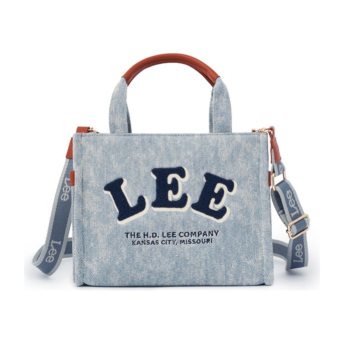 Lee Washed Grey Tote Bag
