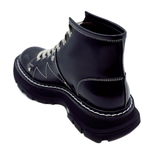 Alexander McQueen FW21 Tread Boots Black