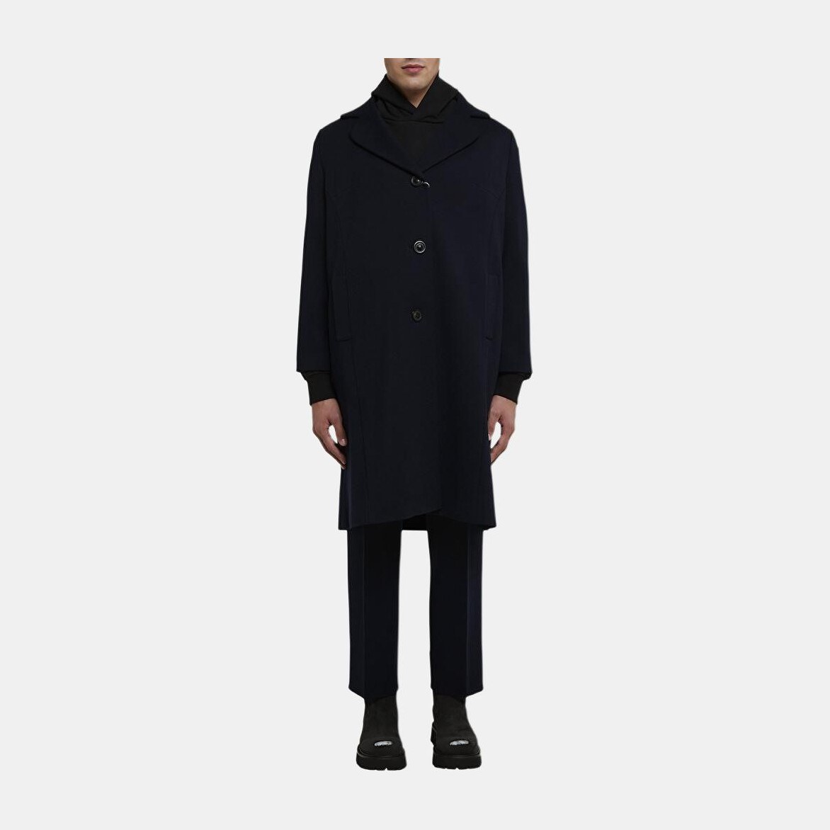 Maison Margiela FW22 Navy Coat