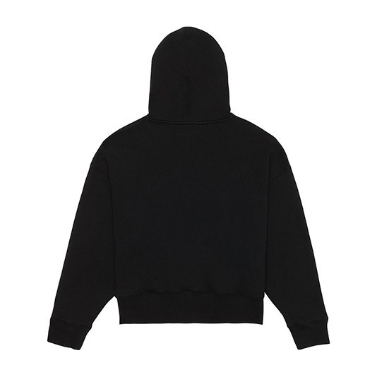 Palm Angels Crocodile Print Hoodie Black