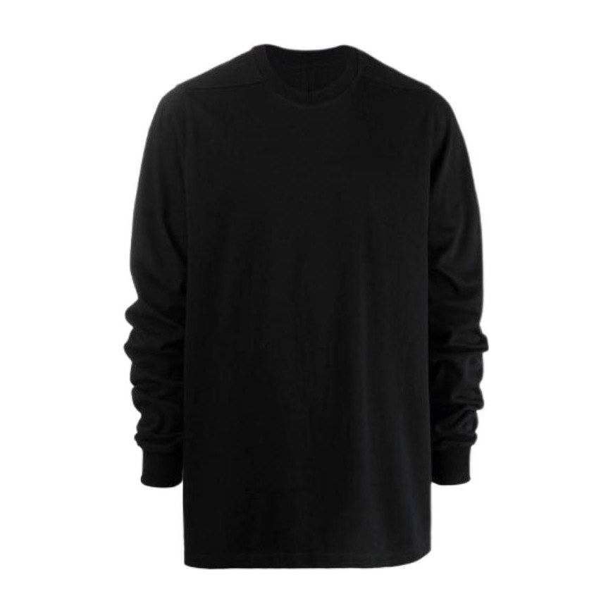 Rick Owens FW21 Black Pullover Sweatshirt