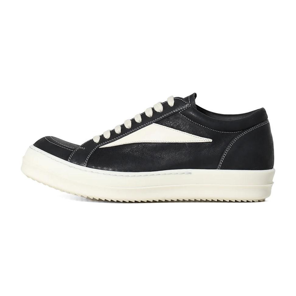 Rick Owens Low Top Sneakers Black