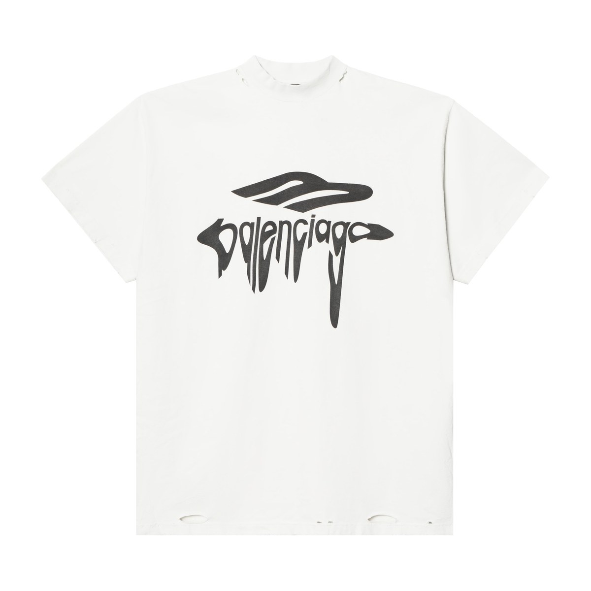 Balenciaga SS25 Logo T-Shirt White