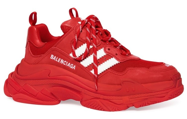 adidas x Balenciaga Triple S Red White