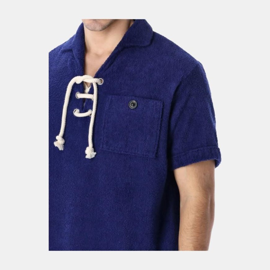 Maison Margiela SS22 Polo Blue
