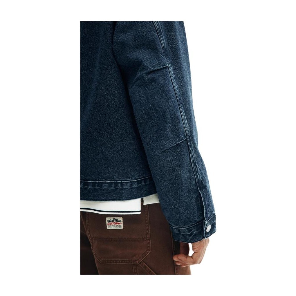 H&M Relaxed Hoodie Denim Jacket