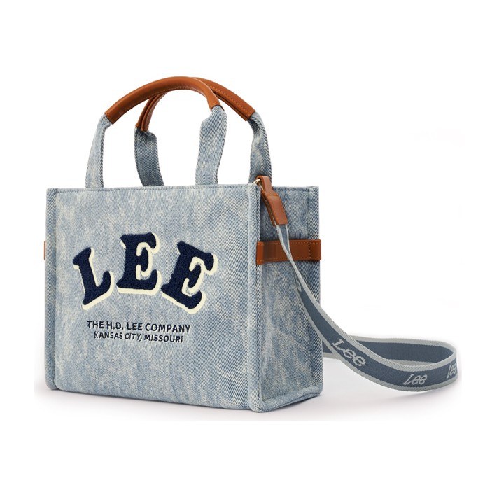 Lee Washed Grey Tote Bag