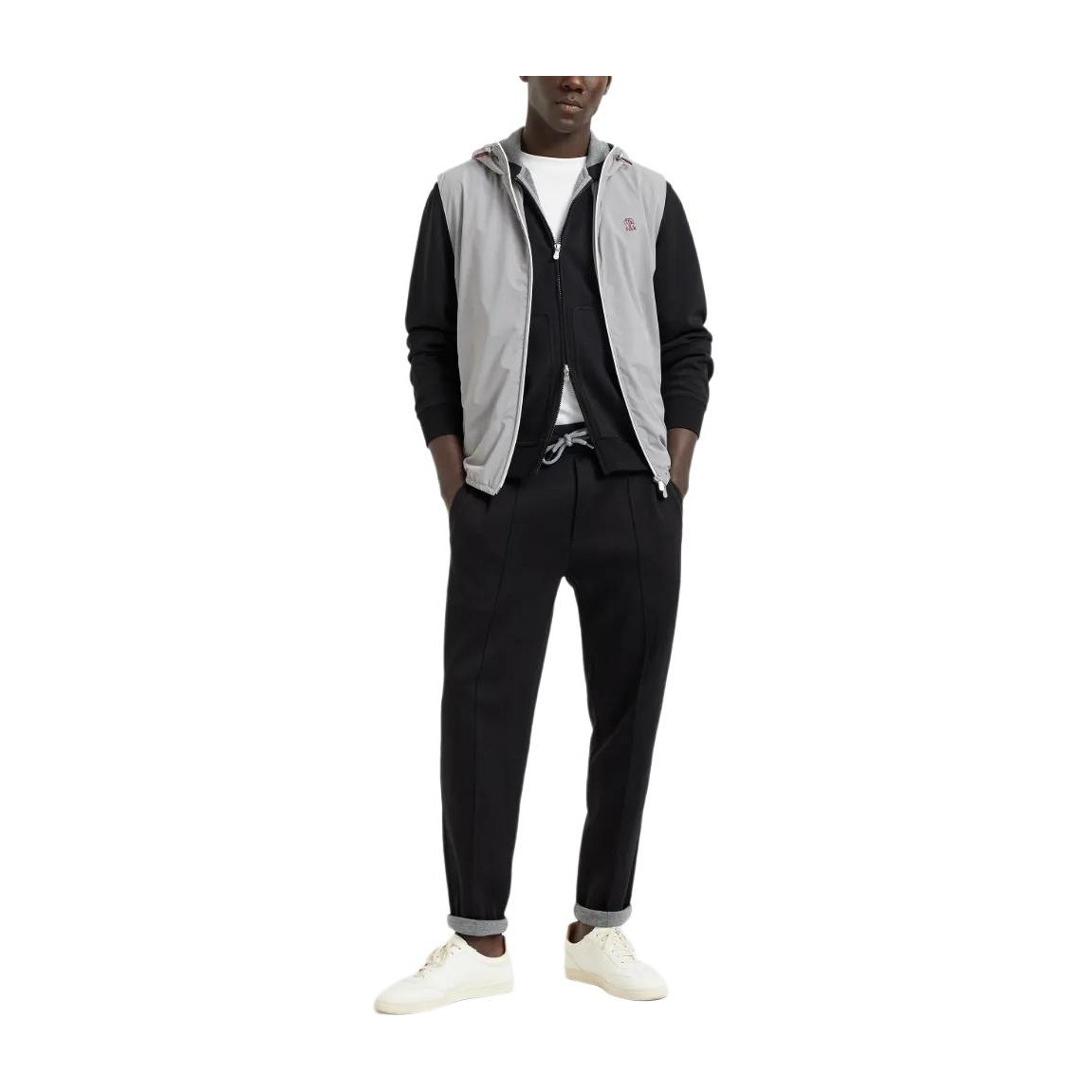Brunello Cucinelli SS25 Grey Vest