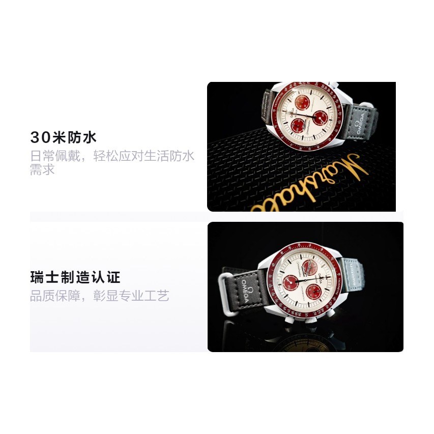 Swatch x Omega SO33M101